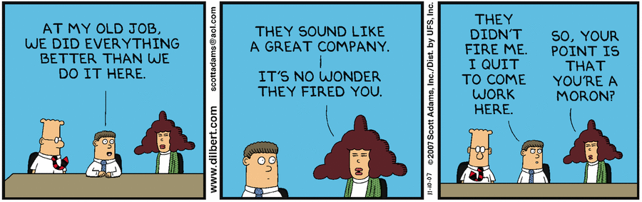 Dilbert Cartoon